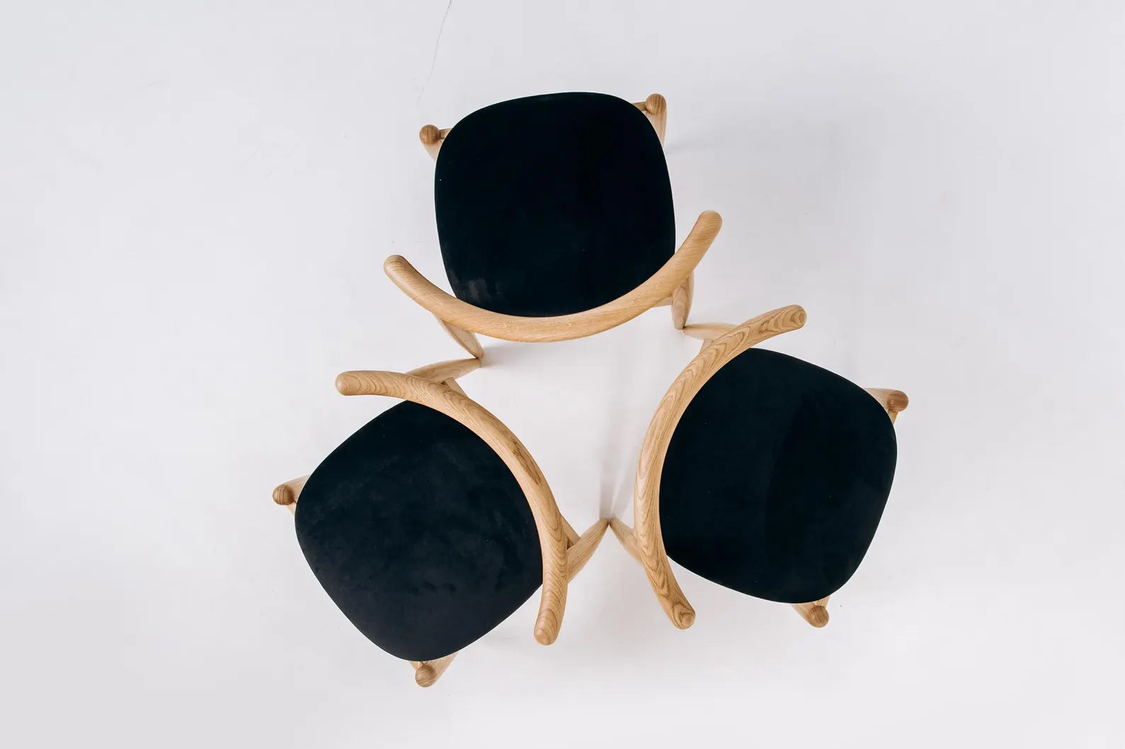 Dining room set featuring Koloda solid oak chairs