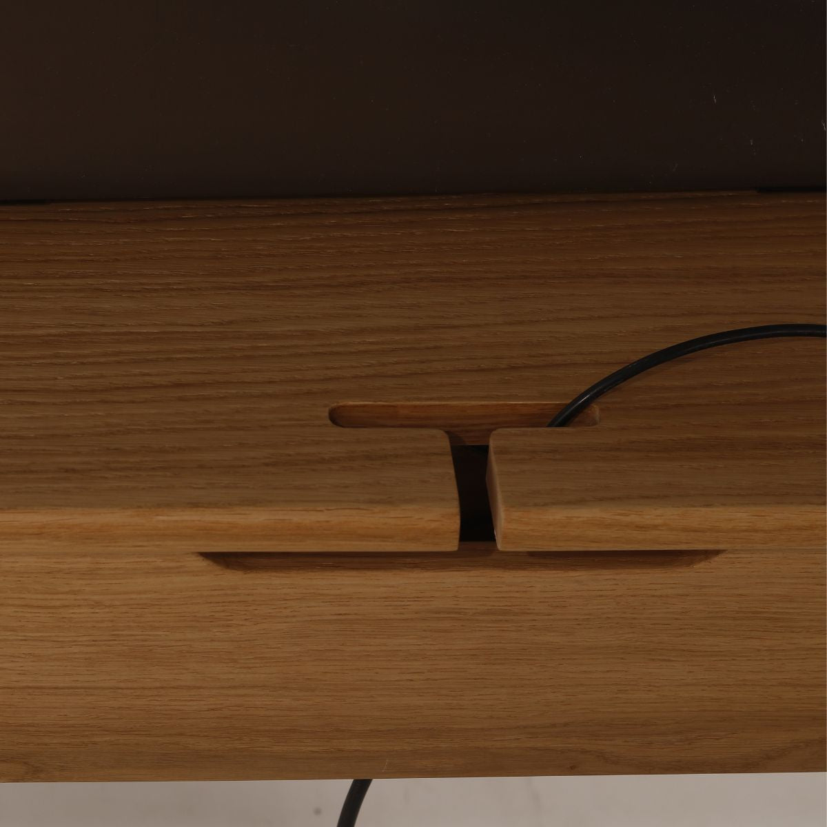 DESK MODUS – Handmade Scandinavian Writing Desk from Light Oak, Made in Ukraine