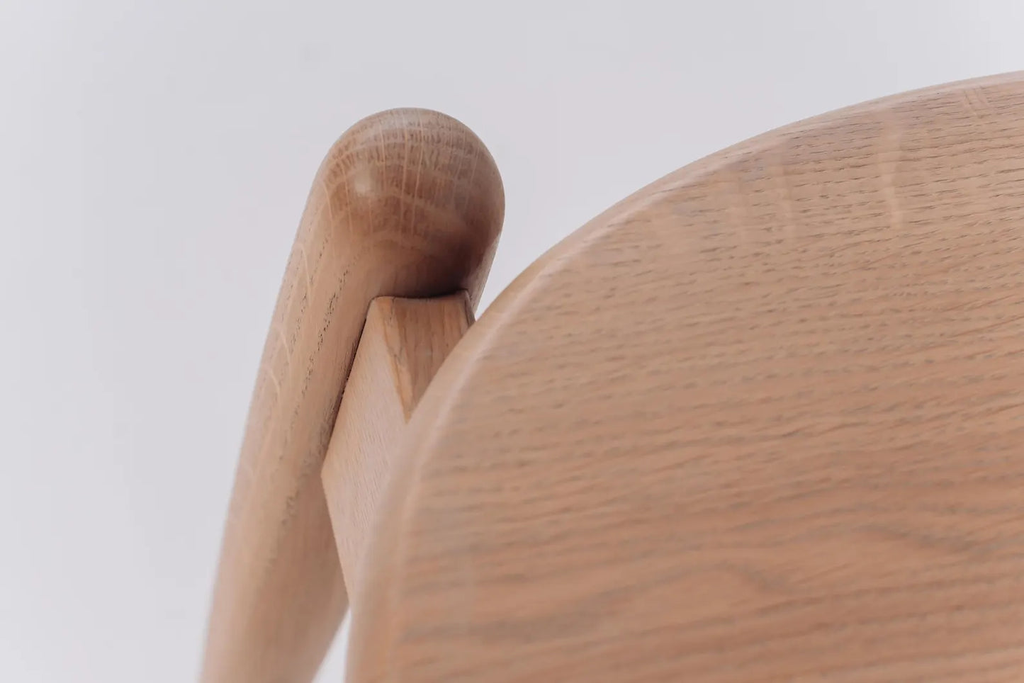 Natural oak dining chair with premium craftsmanship